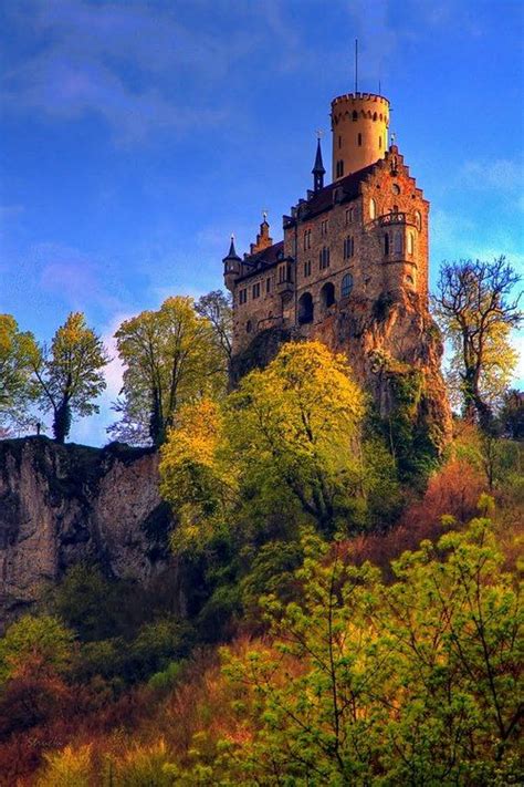 Lichtenstein Castle Germany Places Around The World Germany Castles