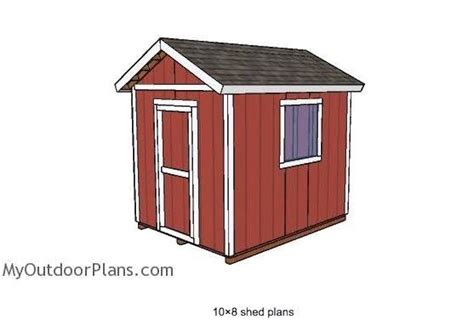 Shed 8 X 10 Free Woodworking