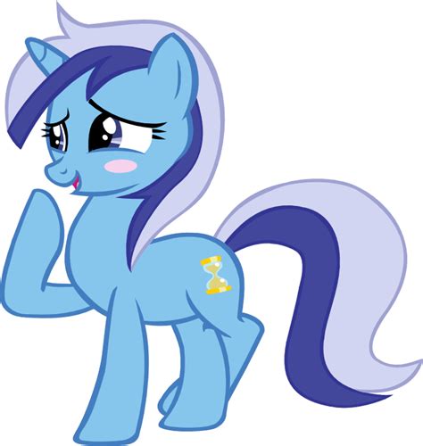 Minuette Blushing By Ironm17 D951xnh Mlp Minuette Singing Clipart