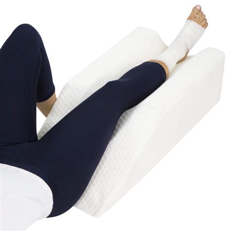 Xtra Comfort Leg Elevation Pillow For Swelling Elevating Post Surgery Recovery Support Firm