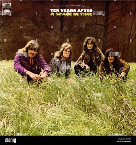 Vintage Vinyl Record Album Ten Years After A Space In Time Stock
