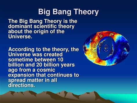 Big Bang Theory Universe Expanding