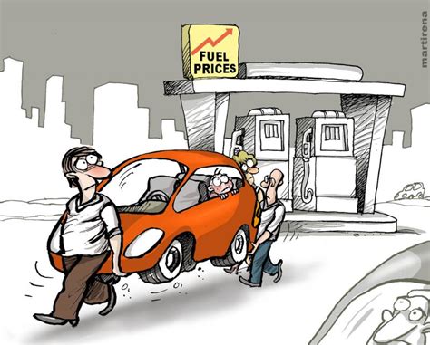 Fuel Prices Cartoon Movement
