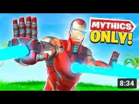 For example, the tony stark skin transforms into the iron man skin when using the. The IRON MAN MYTHIC ONLY Challenge in Fortnite! - YouTube