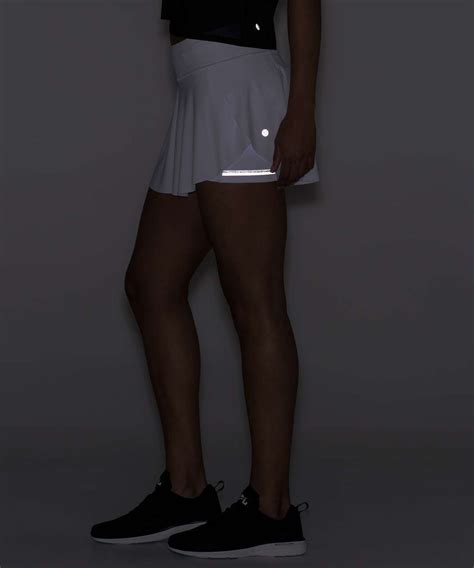 Lululemon Quick Pace Skirt (13") - White - lulu fanatics