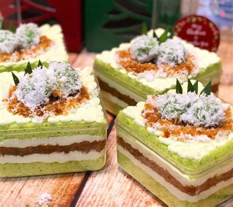Resep Klepon Dessert Box Rasa Tradisional Dengan Gaya Modern