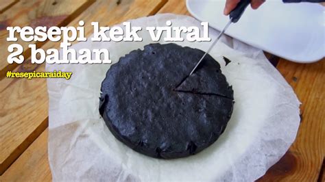 Assalamualaikum wbt, 6 resepi kek marble viral pelbagai cara mudah dan sedap | semusim yang lalu, kek marble menjadi begitu viral di. Resepi Viral Kek Coklat 2 Bahan - Mudah Dan Sedap!