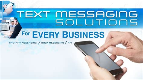 Text Messaging For Every Business Youtube