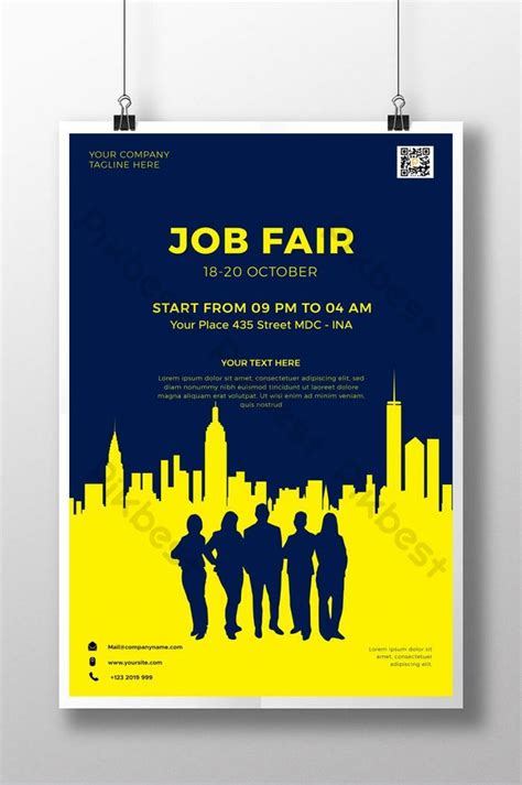 Company Job Fair Poster Ai Free Download Pikbest
