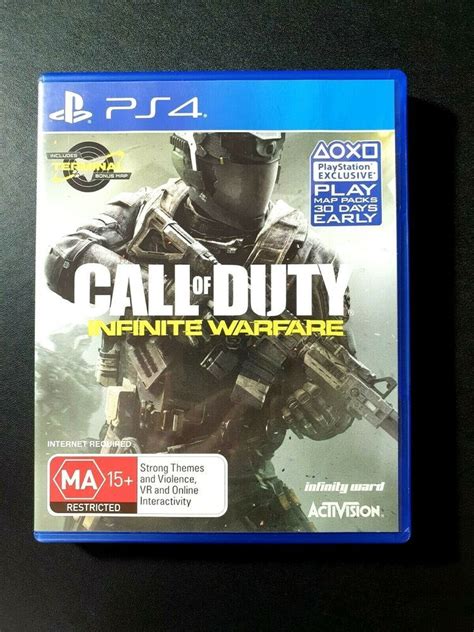 Activision Call Of Duty Infinite Warfare Game Box Artofit