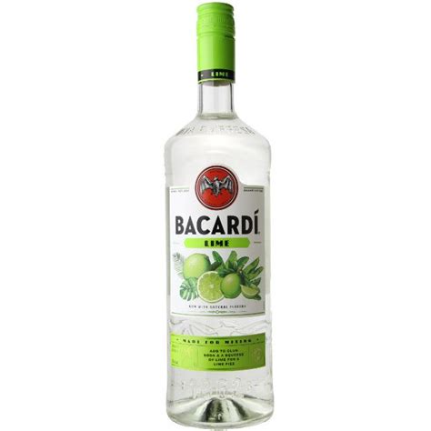 bacardi lime flavored rum ltr marketview liquor