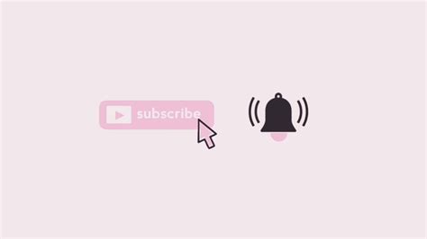 Cute Pink Subscribe Button Youtube