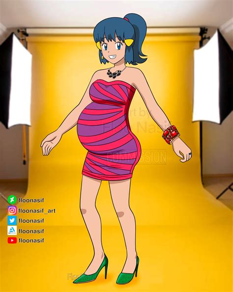 Pregnant Dawn Pokemom By Floonasif On Deviantart