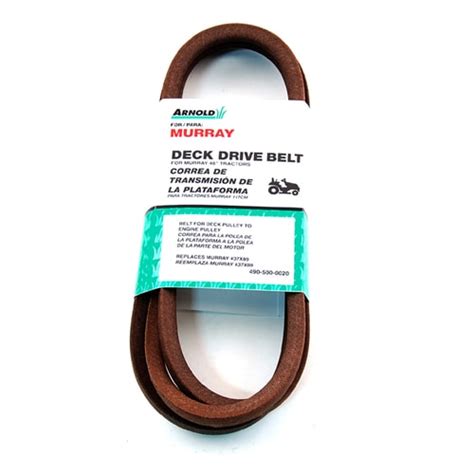 Murray 46 In Deckdrive Belt For Riding Lawn Mowers At