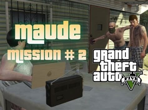 GTA 5 - Maude Bail Jumper Mission #2 "Larry Tupper ...