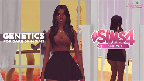 The Sims 4 Making Black Sims And You 3 Genetics Youtube