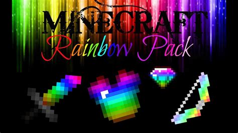 Minecraft Texture Pack Review Pvp Rainbow Edit Rexs Blue Pack