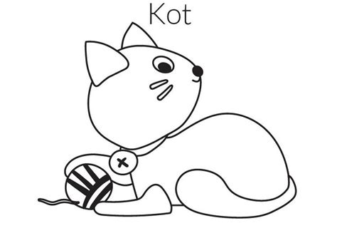 Kot kolorowanka do wydruku antek słuszczak. Kot Obraz: Kot Perski Kolorowanka Do Druku