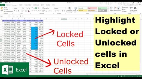How To Lock And Hide Cells In Excel Printable Templates