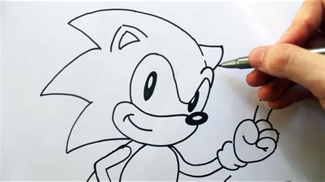 Como Desenhar O Sonic Sonic The Hedgehog How To Draw Sonic