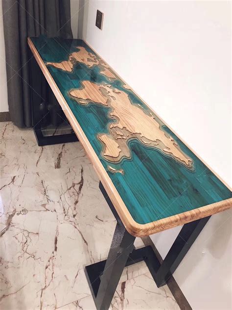 Table top epoxy) for deep pours, such as river tables or encapsulating objects. Epoxy Resin Table-WD8124 - Buy Epoxy resin table, map ...