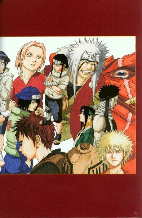 Naruto Uzumaki Artbook 1 084 Naruto Anime Naruto Book Art