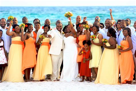Beach wedding attire for women. The Beauty of Fall Beach Weddings » Panama City Beach ...