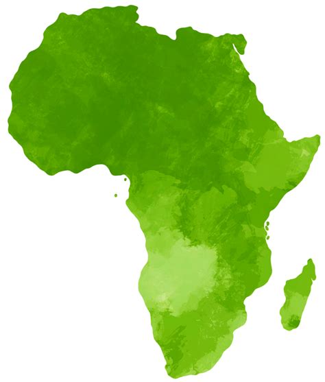 Dibujo A Mano Alzada Del Mapa De áfrica 13079260 Png