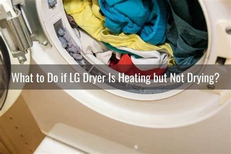 If the vent is stopped up the dryer will sometimes still heat but will take a very long time to dry if the gas dryer will light once but will not relight until it cools down, it is likely the gas valve coils are faulty. LG Dryer Not Heating Up/Not Enough Heat/Heating but Not ...