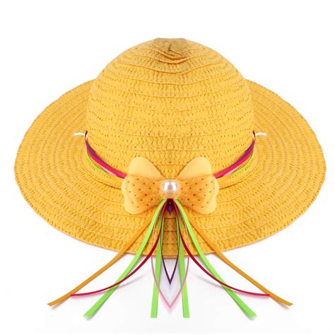Les casquettes ont des couronnes qui s'ajustent très près de la tête. Lovely Girls Summer Casual Hollow Cap Beach Sun Straw Hat ...