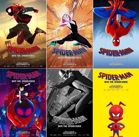 Cinematógrafo On Twitter Spider Verse Marvel Movie Posters Spiderman