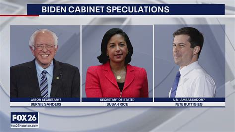 And as their terms are not fixed, they may be replaced at any time by the president. Who will Biden choose, cabinet speculation - What's Your ...