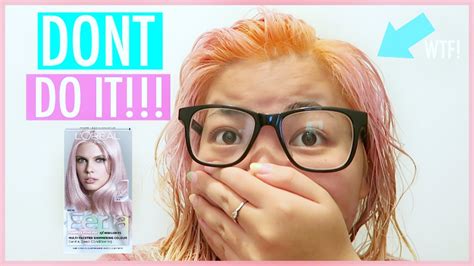 Pink Hair Gone Wrong Youtube