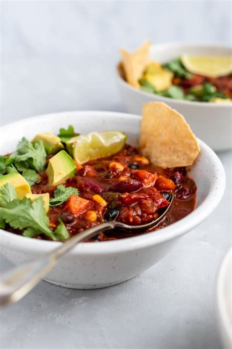 Actually The Best Vegetarian Chili Recipe Ever Ambitious Kitchen