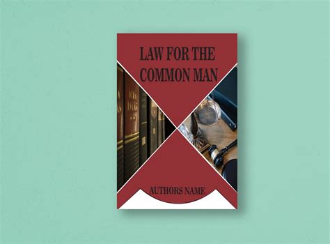Law Book Cover Design