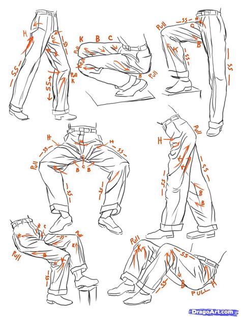 How To Sketch Anime Clothes Step By Step Anime People Anime Draw