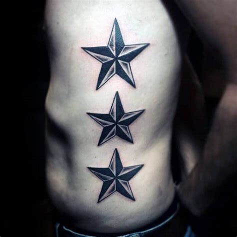 80 nautical star tattoo designs for men manly ink ideas