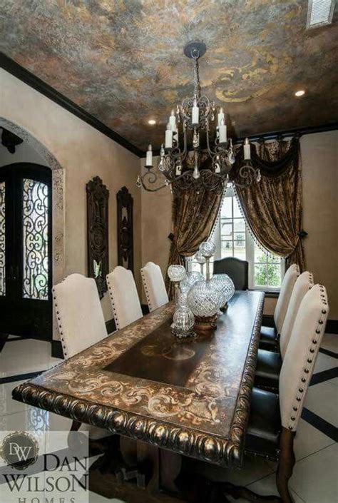 Tuscan Old World Dining Room Tuscandecor Tuscan Dining Rooms