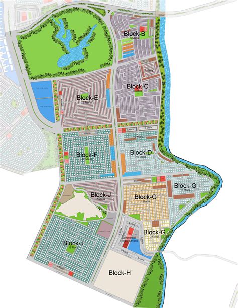 Capital Smart City Maps And Master Plan Manahil Estate