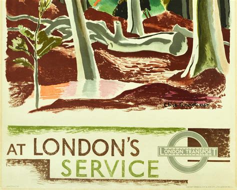 Clive Gardiner Original Vintage Poster At Londons Service London