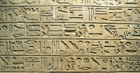 La Escritura Jeroglífica En El Antiguo Egipto Características Y Evolución