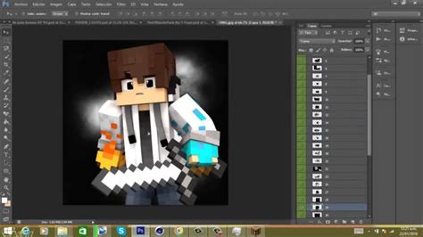 Speed Art Profile Picture Minecraft Youtube