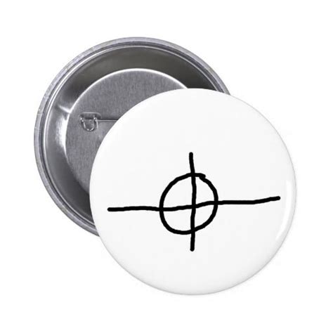 Zodiac Killer Crosshair Pin Zazzle