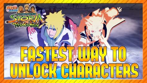 Naruto Ultimate Ninja Storm Revolution How To Unlock All Characters