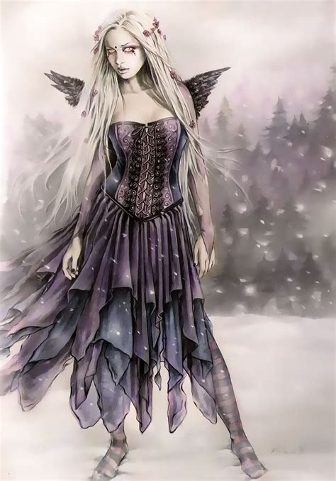 Victoria Frances From Angel Wings Series Gothic Fantasy Art Gothic Fairy Dark Fairy Fantasy