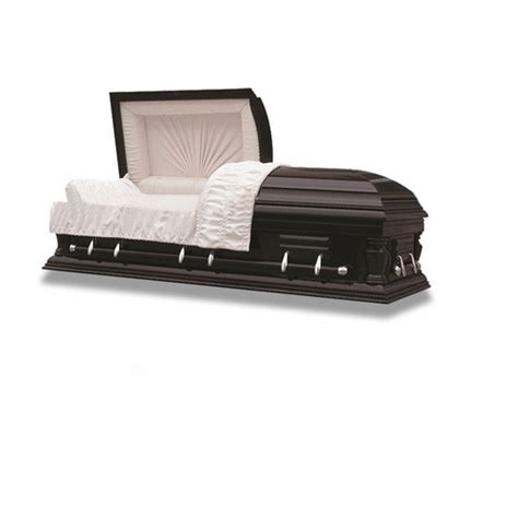 Funeral Equipment Half Couch Wooden Casket With Interior China Wooden