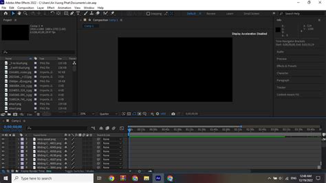 Adobe After Effects Black Screen Help Raftereffects