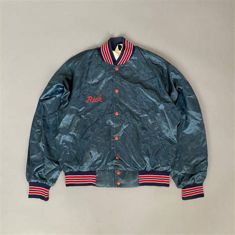 Vintage 70s Vintage West Wind Named Rick Nylon Varsity Jacket Usa Grailed