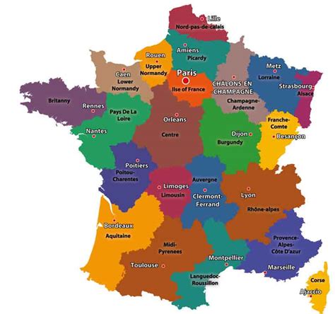 Régions De France Arts Et Voyages