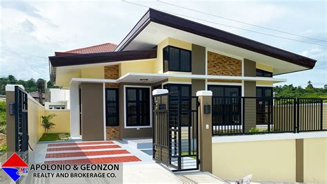 Bungalow House Design With Floor Plan Philippines